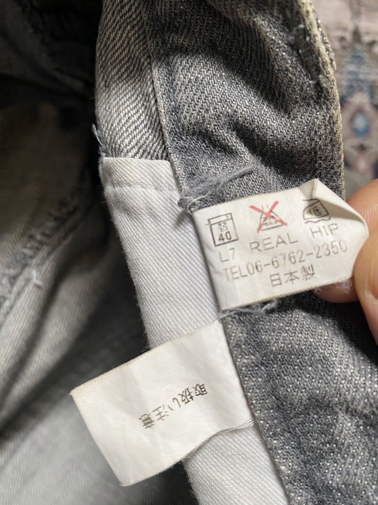 Japanese Brand × L7 Real Hip L7 Real Hip Flare Jeans Size US 32 / EU 48 - 6 Thumbnail
