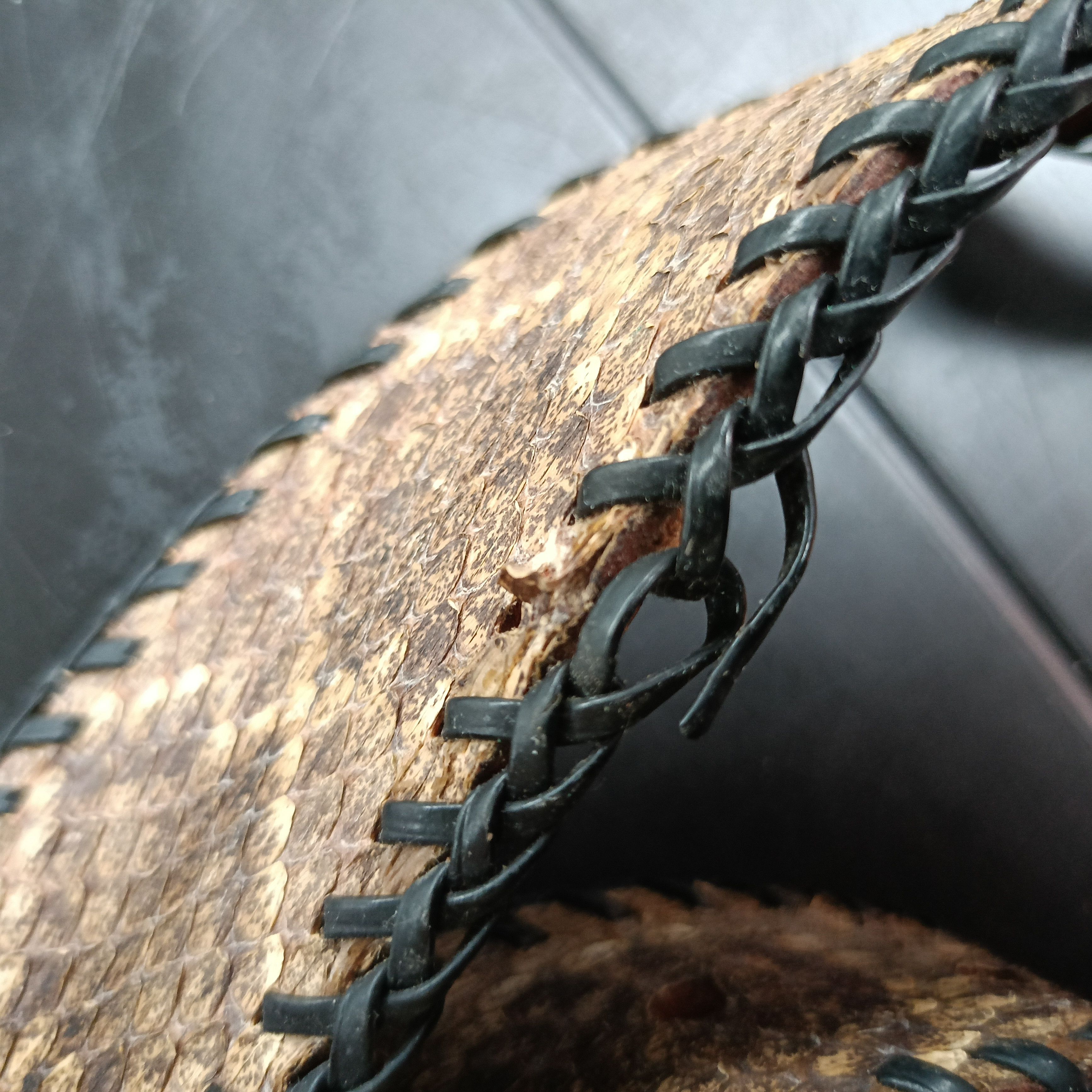 Japanese Brand × Leather Snake Leather Belts Size 34 - 5 Thumbnail