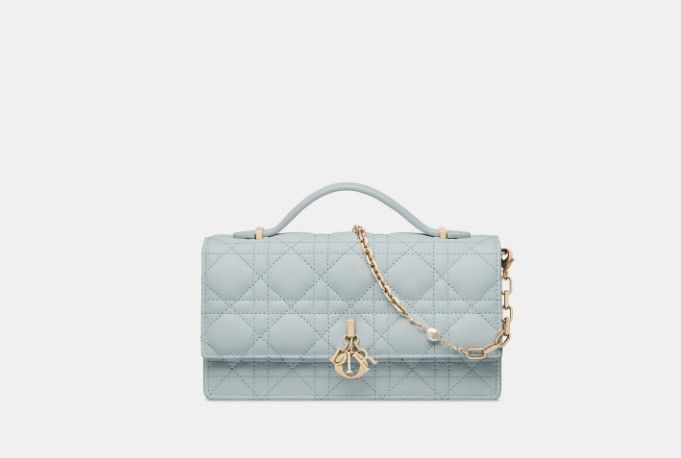 Dior o1w1db10225 Size: OS / S0980ON Mini Bag in Placid Blue Size ONE SIZE - 3 Thumbnail