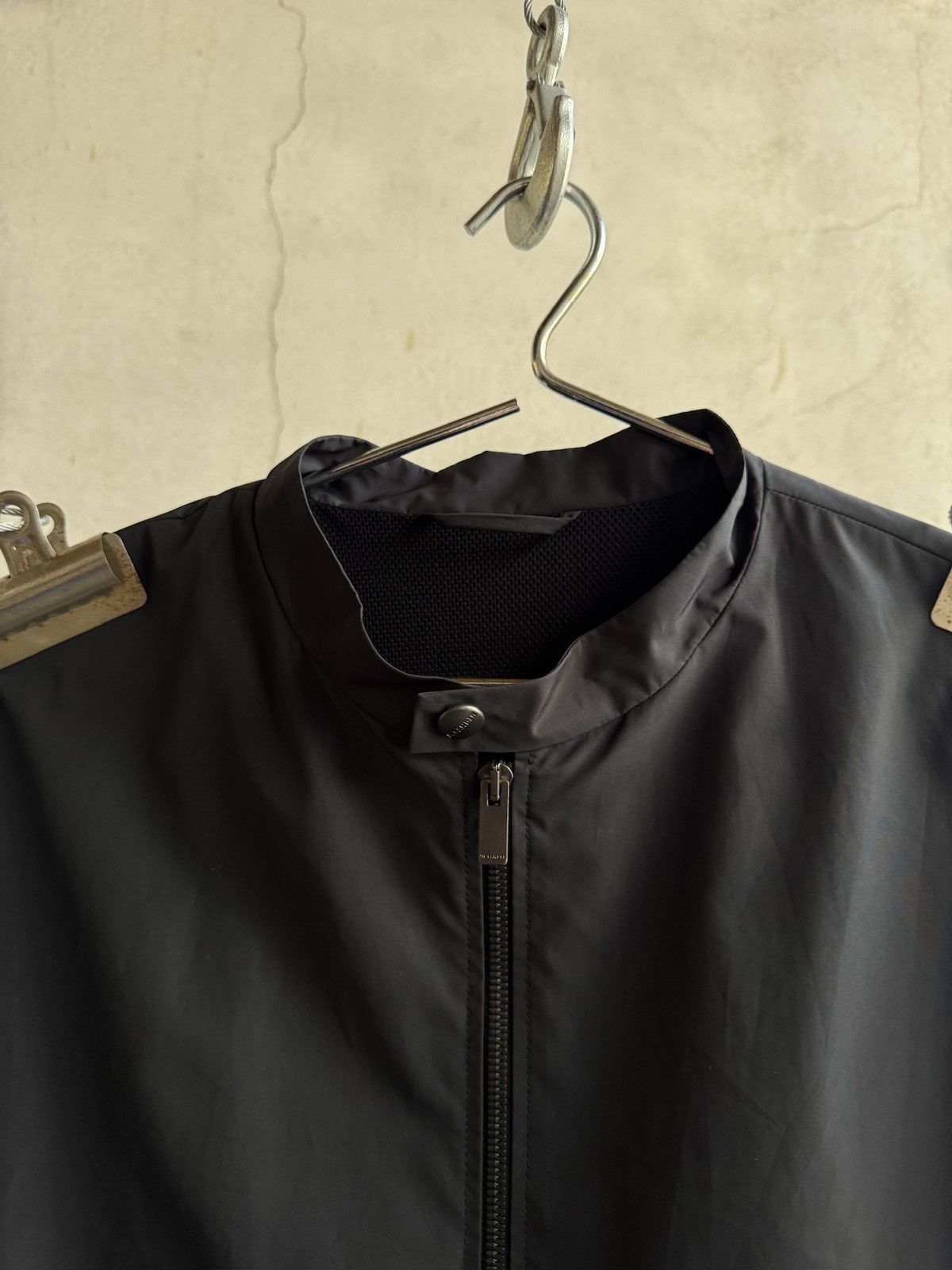Jil Sander Jil Sander Double Layered Black Nylon Moto J Size US M / EU 48-50 / 2 - 5 Thumbnail