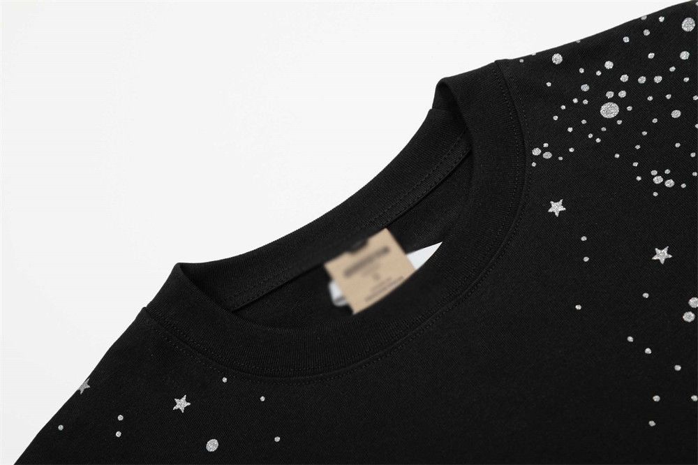 Japanese Brand × Vintage Men's loose casual round neck ink splash T-shirt Size US M / EU 48-50 / 2 - 3 Thumbnail