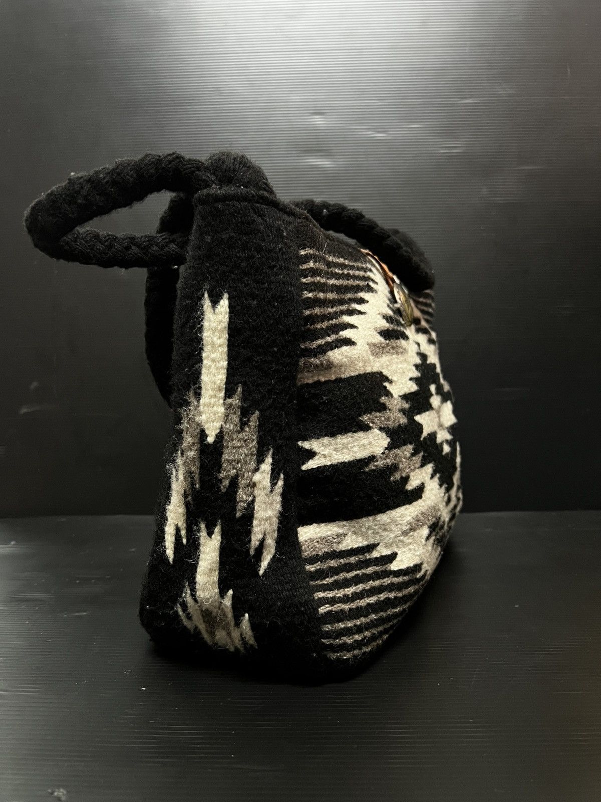 Handmade × Native × Vintage 🔥HOT DROPS🔥TOTE BAG NATIVE NAJAVO MEXICO HAND WOVEN Size ONE SIZE - 4 Thumbnail