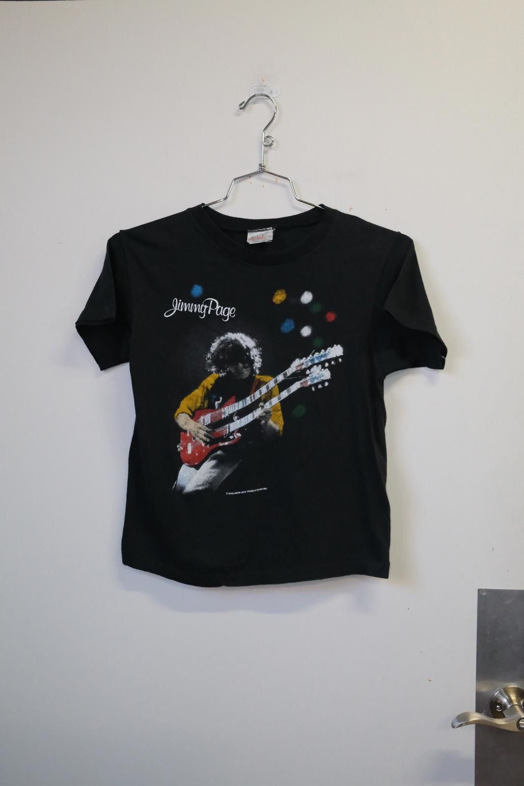 Other 85' MT.Airy Knitwear Jimmy Page "The Firm" USA Tour T-Shirt Size M / US 6-8 / IT 42-44 - 1 Thumbnail