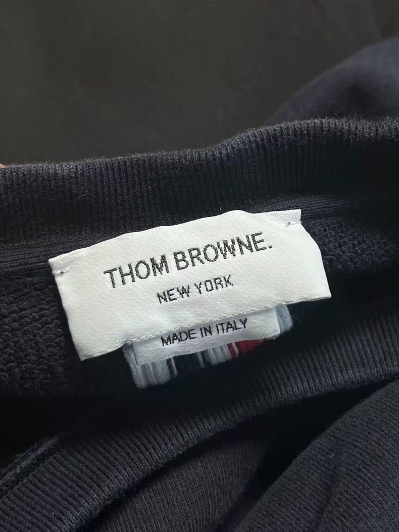 Thom Browne Thom Browne Round collar hoodie Size US XL / EU 56 / 4 - 3 Thumbnail