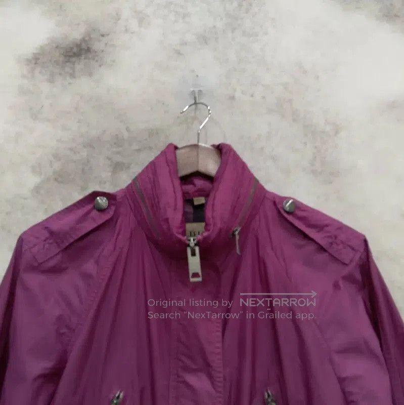 Burberry Burberry Women's Spring Jacket in Purple. Size L / US 10 / IT 46 - 3 Thumbnail