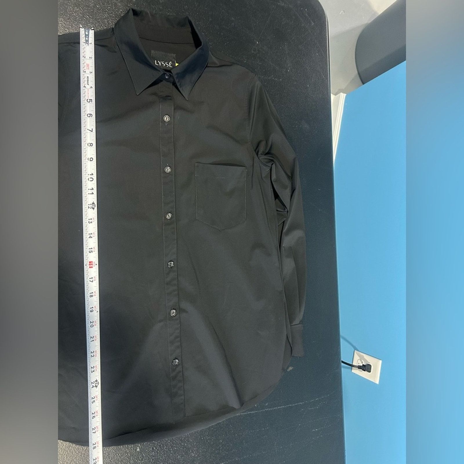 Other LYSSE Connie Button Down Button Front Blouse Black Small Size S / US 4 / IT 40 - 10 Thumbnail