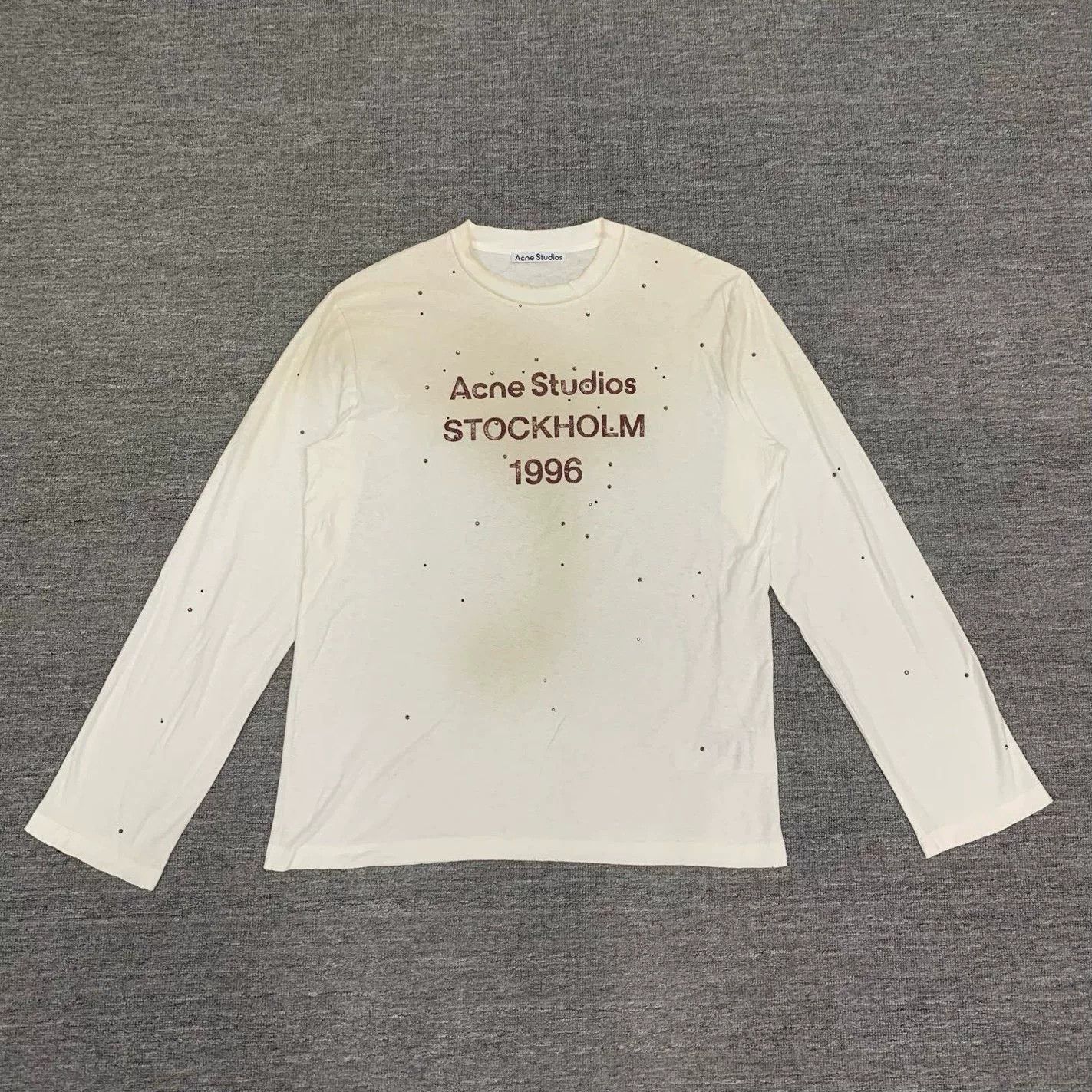 Acne Studios Acne Studios Vintage Crystal Sweatshirt Size US M / EU 48-50 / 2 - 1 Thumbnail