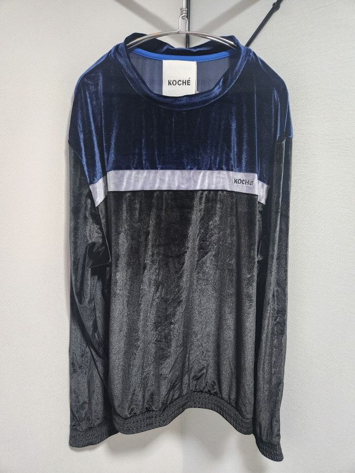 Other koche color block velvet sweatshirt Size US M / EU 48-50 / 2 - 1 Thumbnail