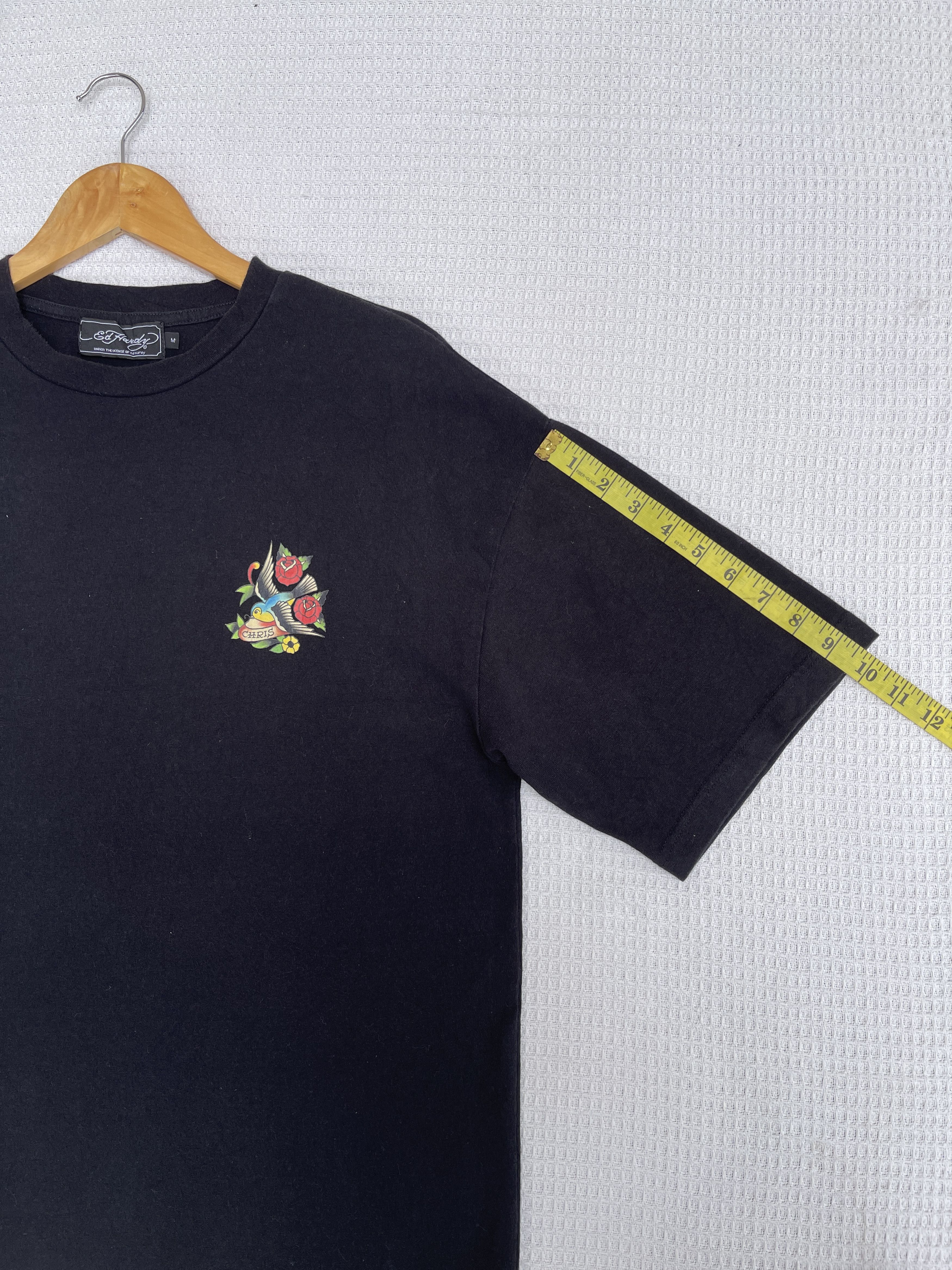 Ed Hardy Last Drop🔥Rare🔥Vintage Ed-Hardy Black T-Shirt Size US M / EU 48-50 / 2 - 8 Thumbnail