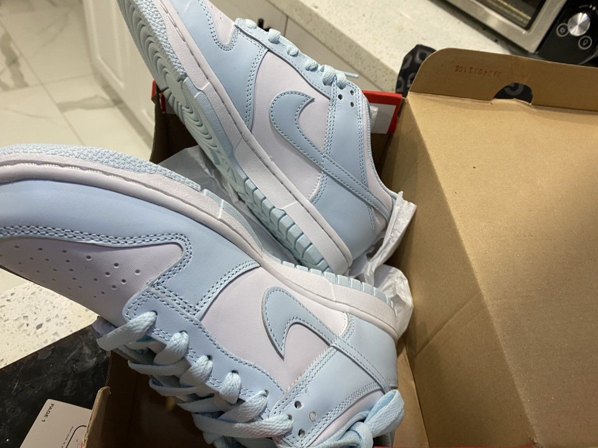 Jordan Brand × Nike Nike Dunk SB Baby Blue VNDS Size US 7 / IT 37 - 7 Thumbnail