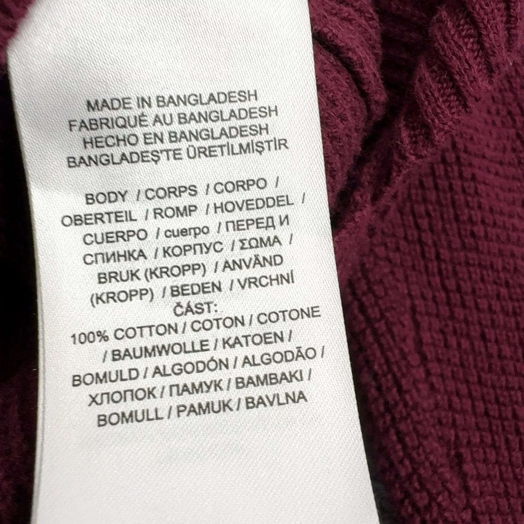 Ralph Lauren Lauren Ralph Lauren Sweater Womens L Burgundy Cotton Cowl Neck Knit Pullover Size L / US 10 / IT 46 - 4 Thumbnail