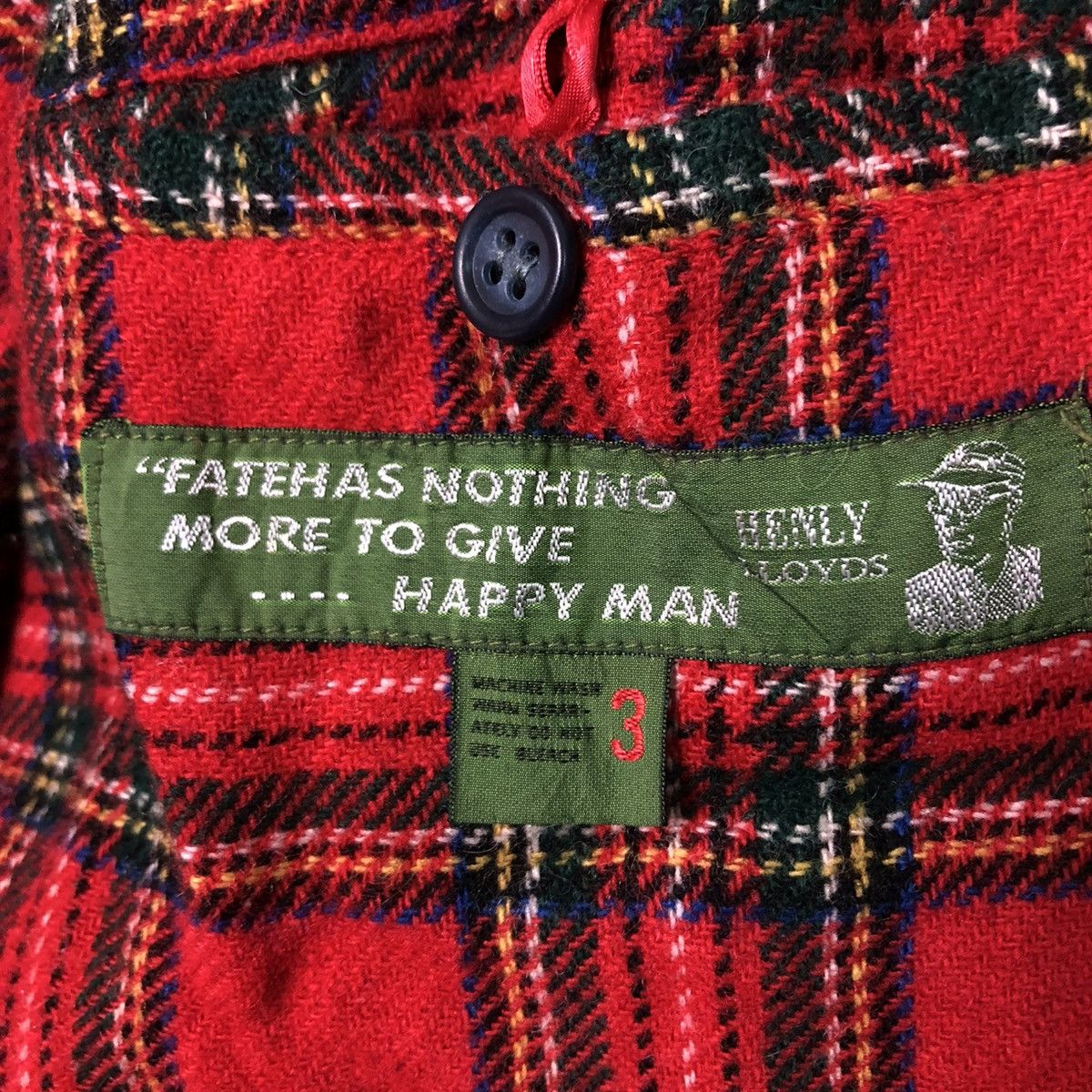 Japanese Brand 🔥VINTAGE CHORE JACKET HENLY LLYODS BLANKET ISSEY MIYAKE Size US L / EU 52-54 / 3 - 19 Thumbnail