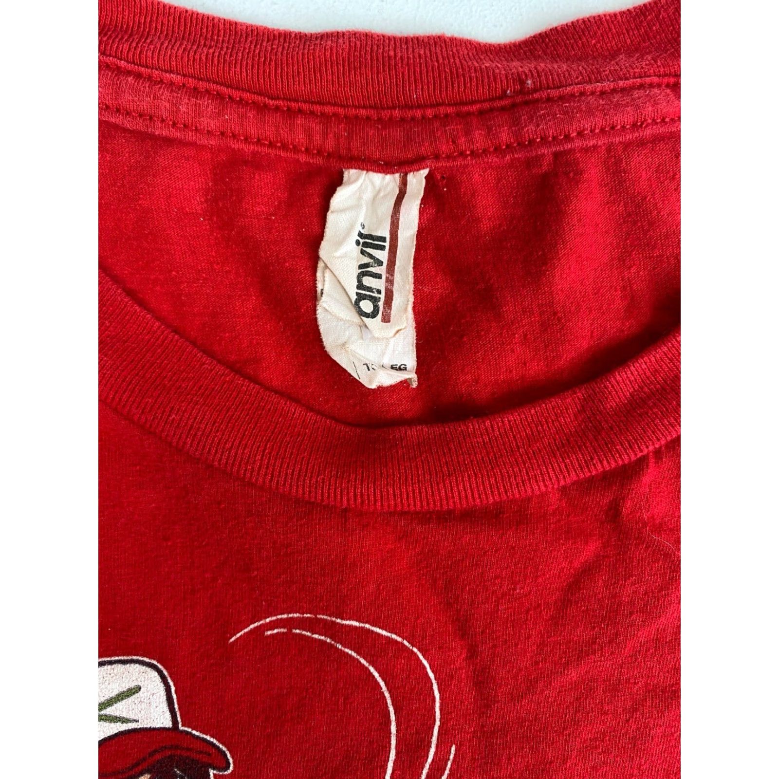 Anvil Pokemon T-Shirt Red Sz XL Men's Size US XL / EU 56 / 4 - 4 Thumbnail
