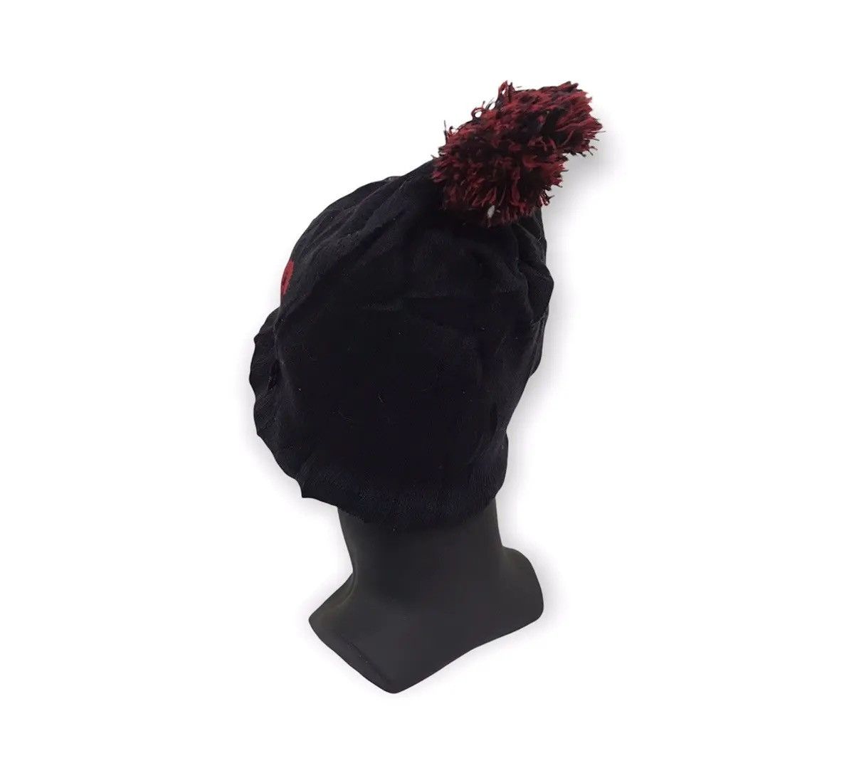 Beams Plus × Japanese Brand × Vintage Japanese Brand Beams SpellOut Beanie Hat Size ONE SIZE - 3 Thumbnail