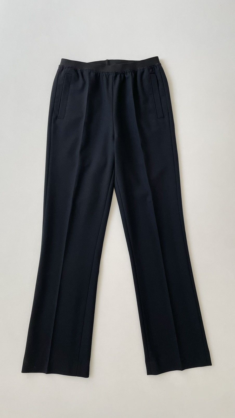 Raf Simons A/W 21 Black Raw Seam Waist Band Trousers Size US 32 / EU 48 - 15 Thumbnail