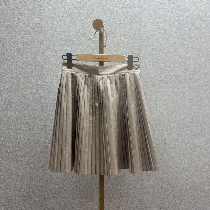 Dior Khaki Pleated Women's Skirt 0089