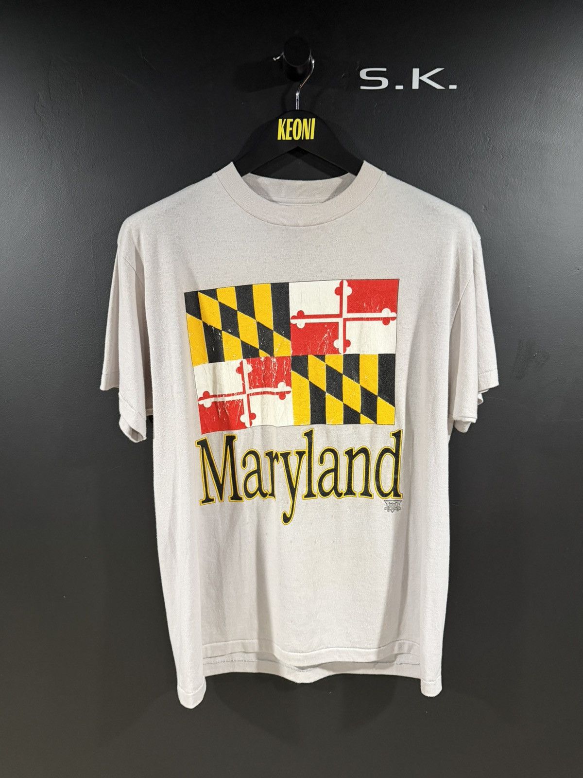 Vintage 1980s Vintage Maryland Single Stitch Soft Souvenir Tee XL Size US XL / EU 56 / 4 - 1 Thumbnail