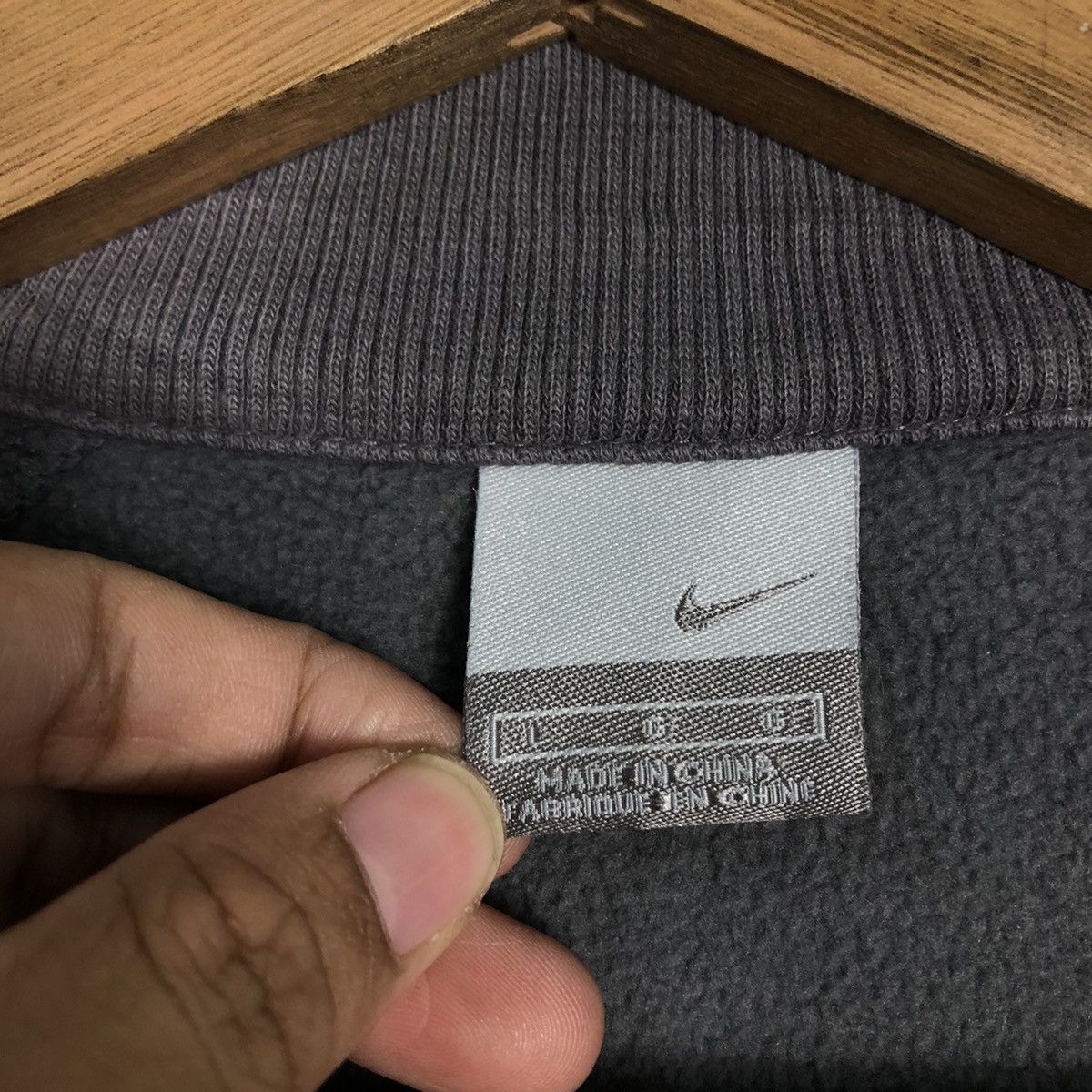 Nike 🔥Vintage Bomber Jacket Nike Size US L / EU 52-54 / 3 - 17 Thumbnail