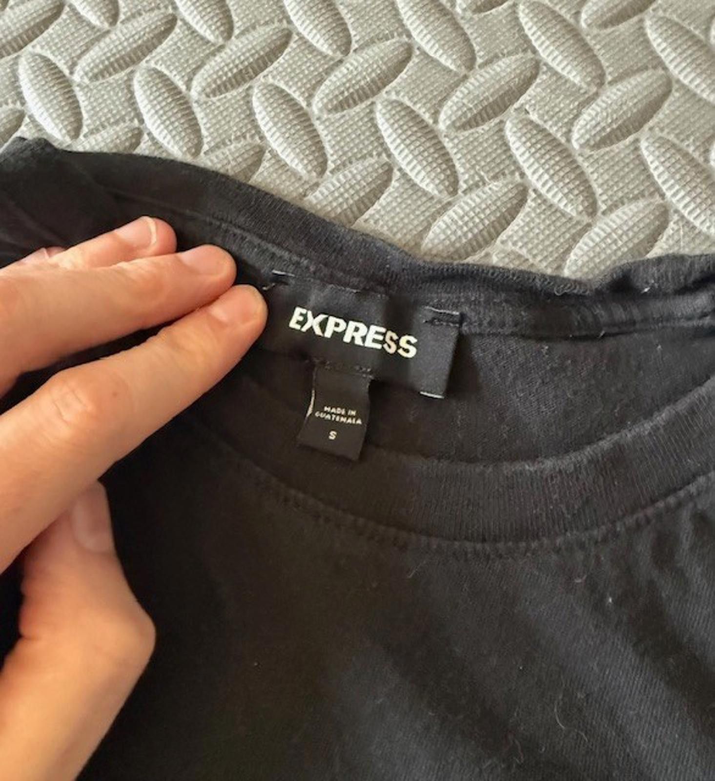 Express Express T-shirt black Short Sleeve Logo Shirt - Size: S Size US S / EU 44-46 / 1 - 2 Thumbnail
