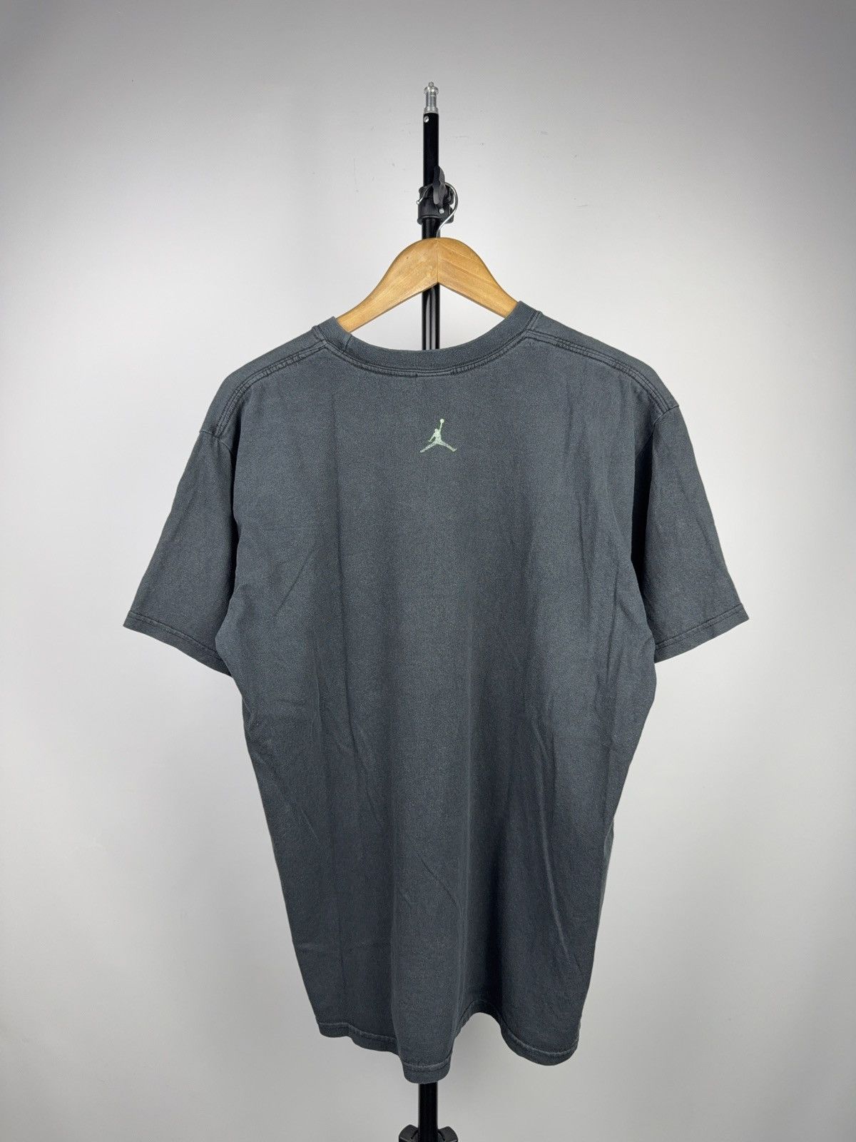 Jordan Brand Vintage 00s Jordan Jumpman Tee Neon Green Logo Y2K Style Size US M / EU 48-50 / 2 - 9 Thumbnail
