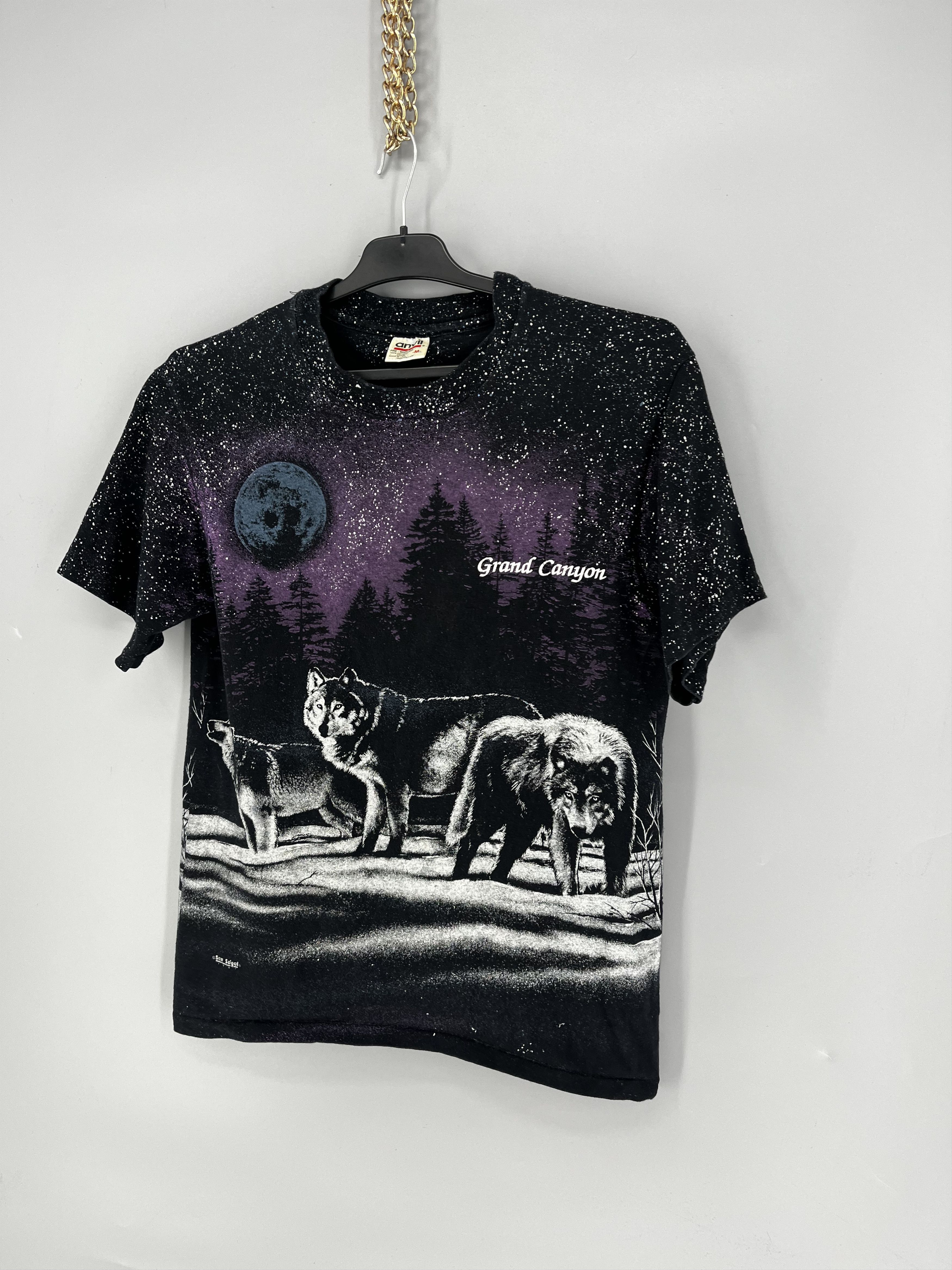 Other Washington Wolf Shirt Sided All Over Print 1991 San Segal Size US M / EU 48-50 / 2 - 4 Thumbnail
