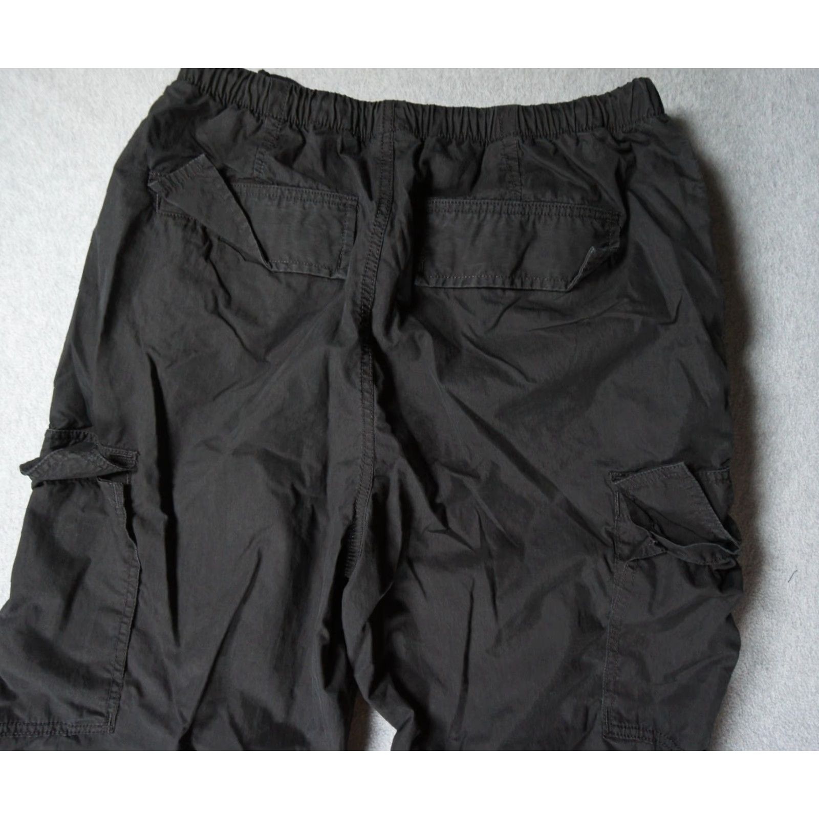 TNA TNA Pants Womens Large Black Cargo Parachute Utility Streetwear Casual Size 36" / US 14 / IT 50 - 6 Thumbnail