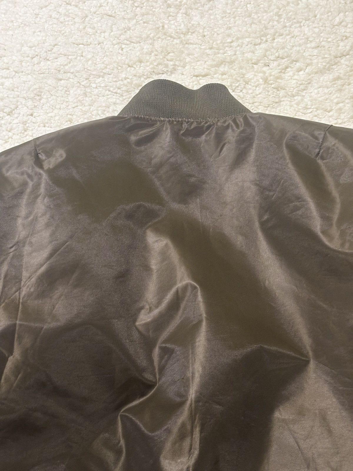 Other Khaki puffer bomber jacket0116 Size US L / EU 52-54 / 3 - 8 Thumbnail