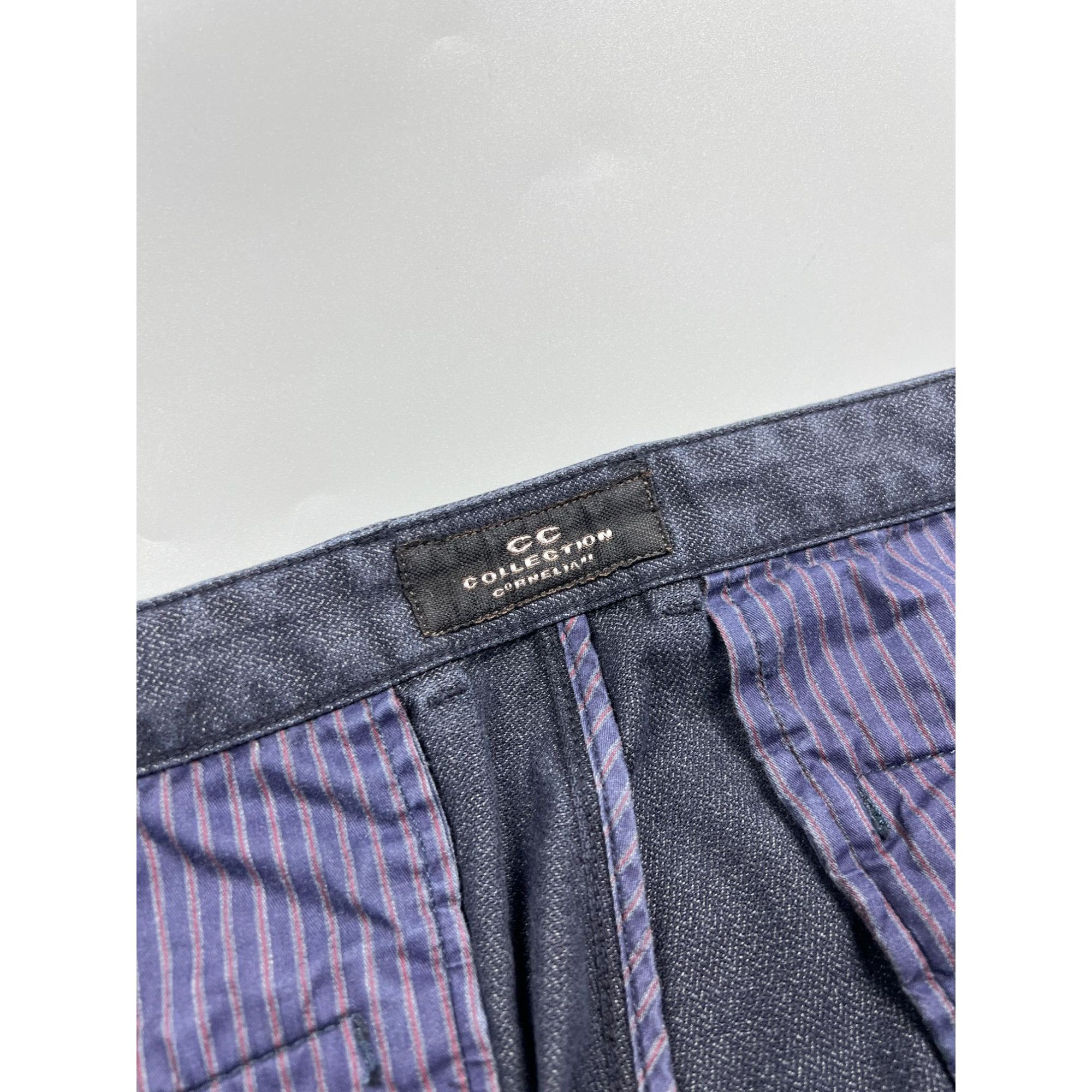 Corneliani Corneliani Collection Pleated Front Denim Jeans (Y0800) Size US 34 / EU 50 - 7 Thumbnail