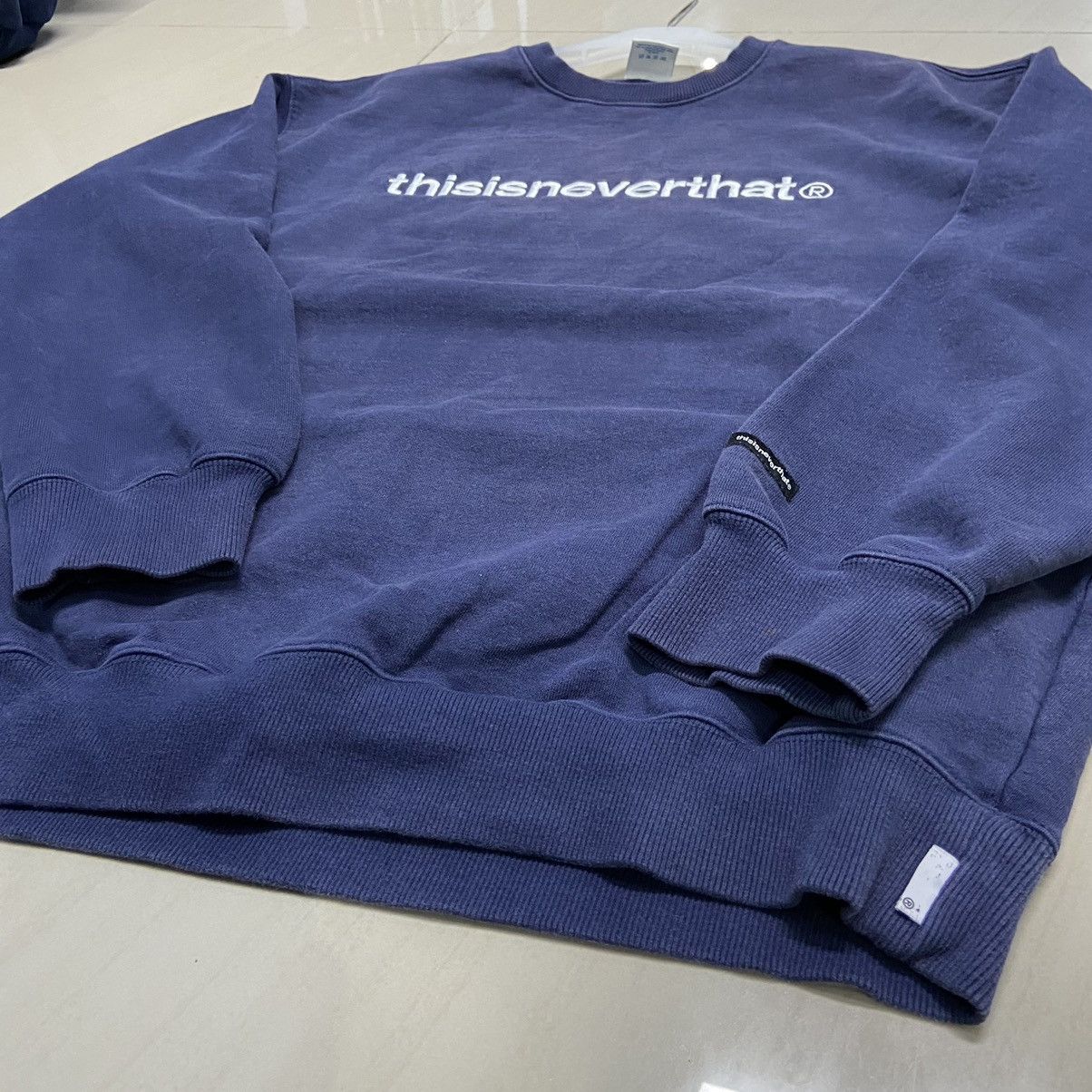 thisisneverthat ThisIsNeverThat SpellOut Sweatshirt Size US M / EU 48-50 / 2 - 9 Thumbnail