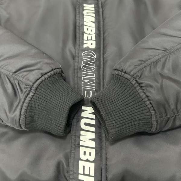 Number (N)ine OFFER OK🔥 Number Nine Nylon Bomber Jacket japan Size US S / EU 44-46 / 1 - 9 Thumbnail