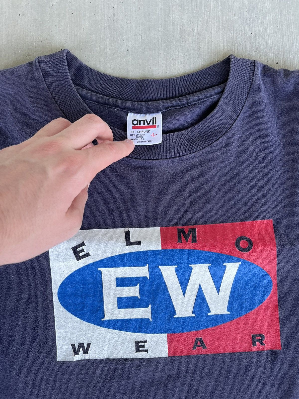 Vintage vintage 90s elmo wear tee Size US XL / EU 56 / 4 - 3 Thumbnail