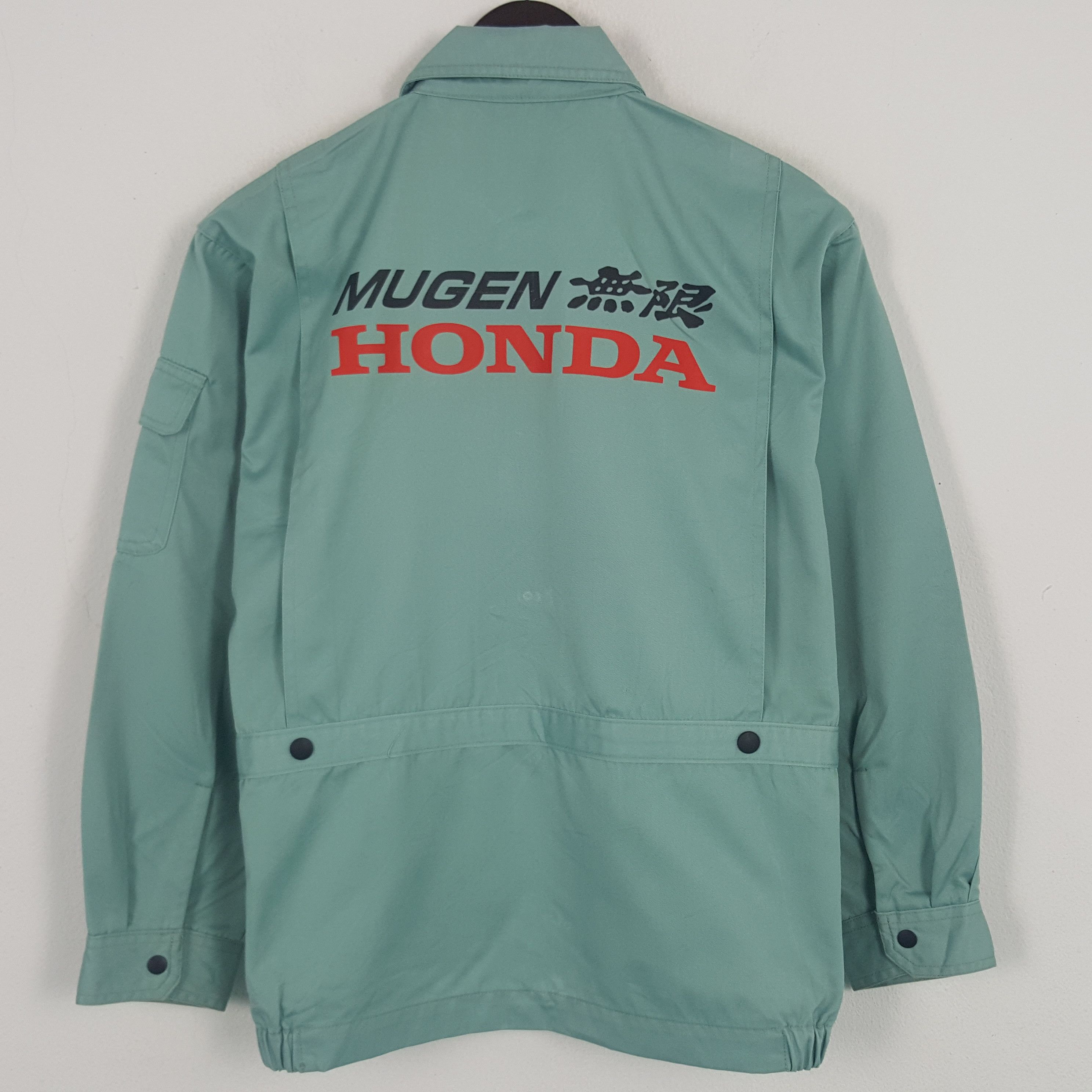 Honda × Japanese Brand × Vintage Vintage Mugen Honda Racing Custom Art Button Up Jacket Size US M / EU 48-50 / 2 - 1 Thumbnail