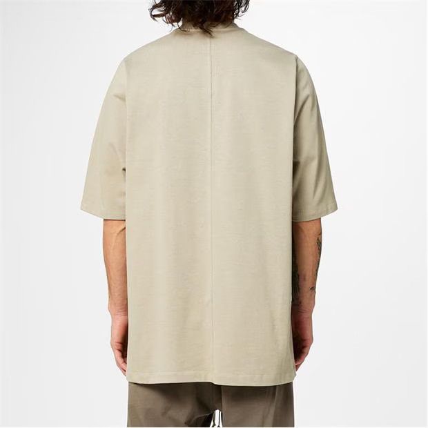 Rick Owens o1g2r1mq0624 T-Shirts in Pearl & Black Size US XL / EU 56 / 4 - 6 Thumbnail
