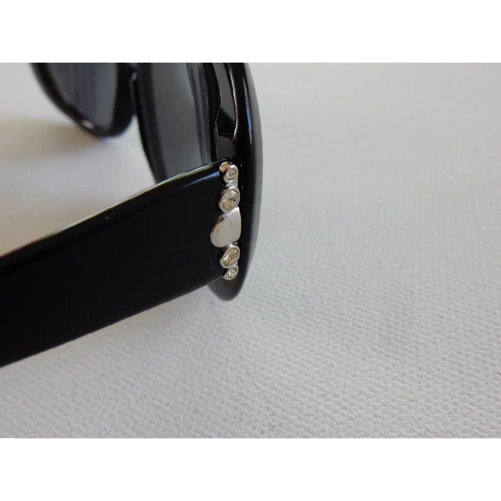 Vintage VINTAGE Kirkland Signature Sunglasses Frames Only Black Women 55mm 17-135mm 451143 Size ONE SIZE - 4 Thumbnail