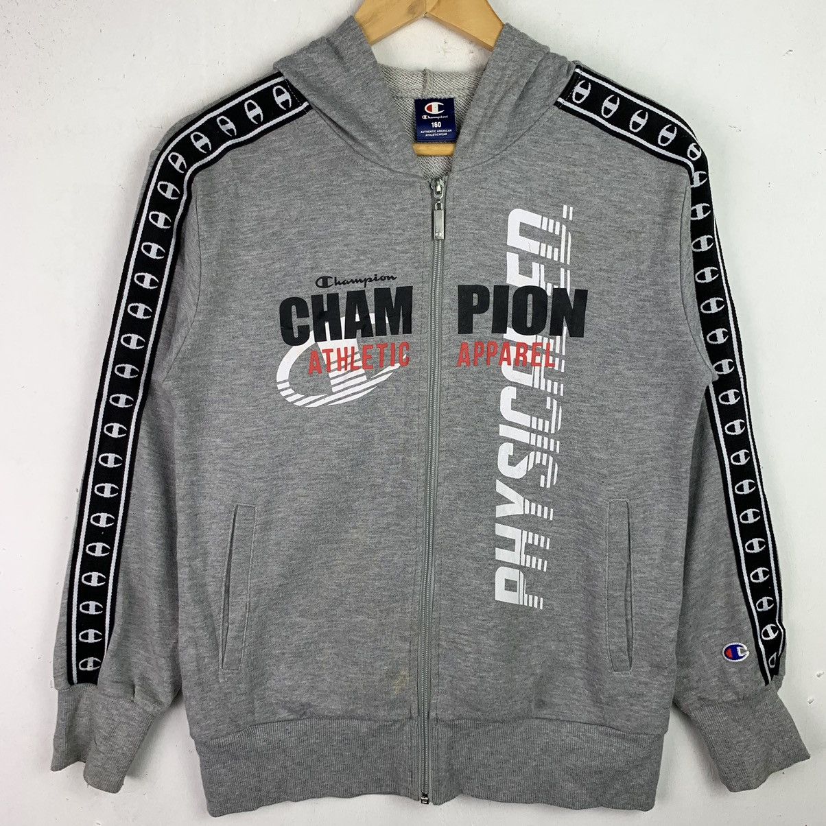 Champion × Vintage Vintage Champion Sidetape Hoodie Size US M / EU 48-50 / 2 - 1 Thumbnail