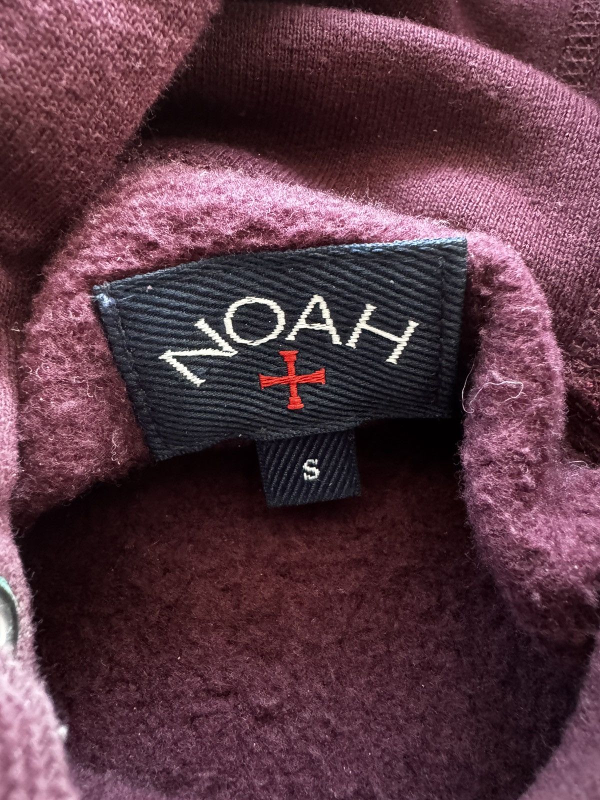 Noah Noah French Terry Track Logo Hoodie Size US S / EU 44-46 / 1 - 4 Thumbnail