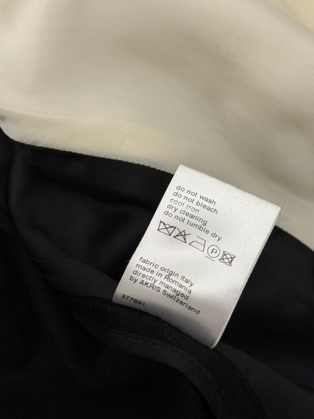 Akris Akris Punto Black & White Zip Up Wool Bomber Women’s US 8 Size M / US 6-8 / IT 42-44 - 10 Thumbnail