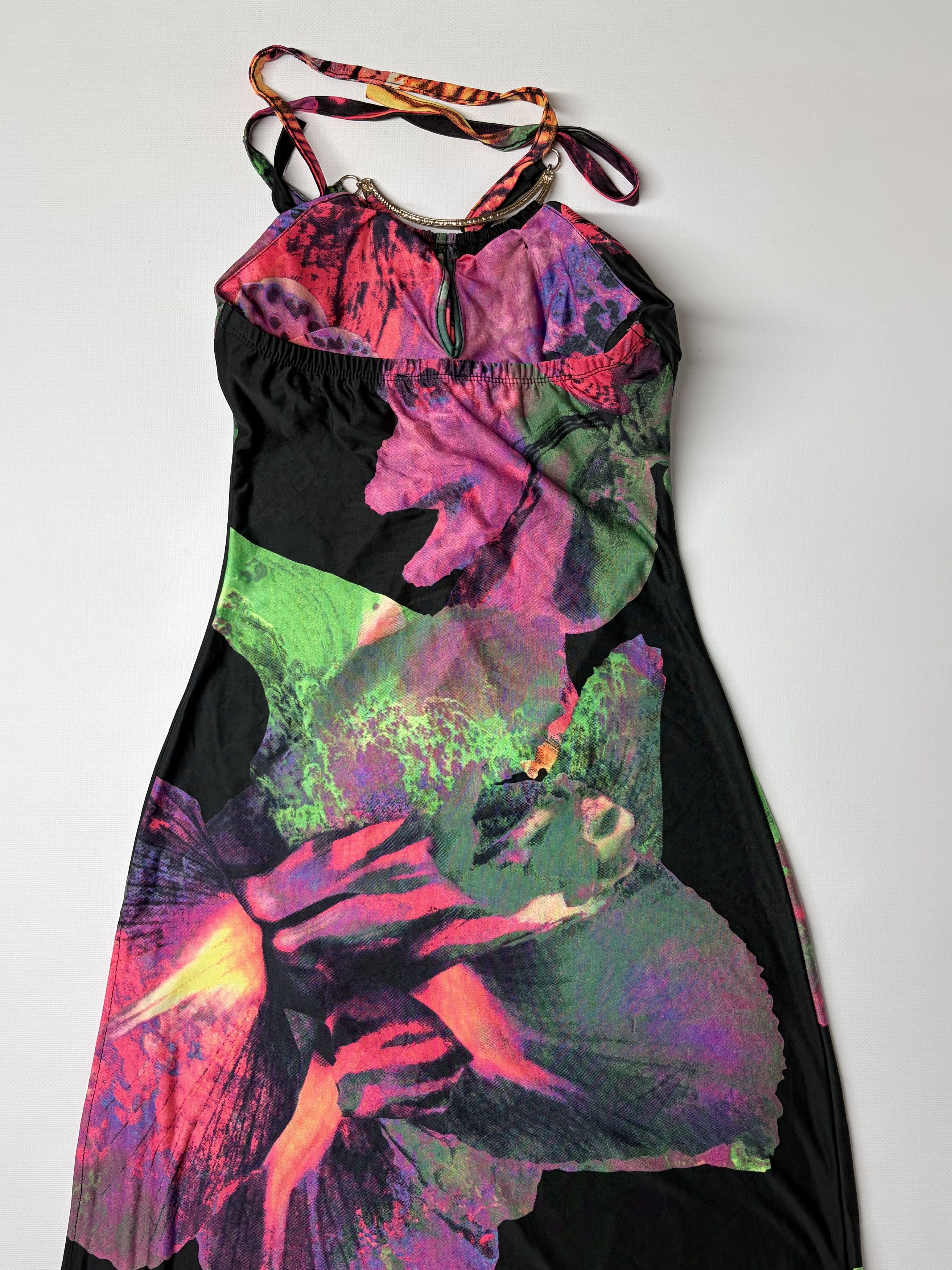 Vintage Vintage Printed Long Dress Size M / US 6-8 / IT 42-44 - 5 Thumbnail