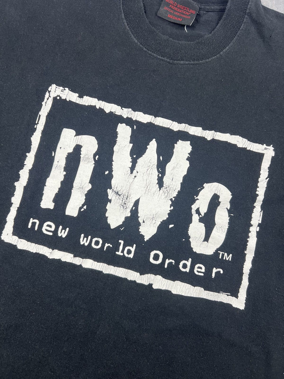 Vintage Vintage New World Order NWO t-shirt Size US M / EU 48-50 / 2 - 2 Thumbnail