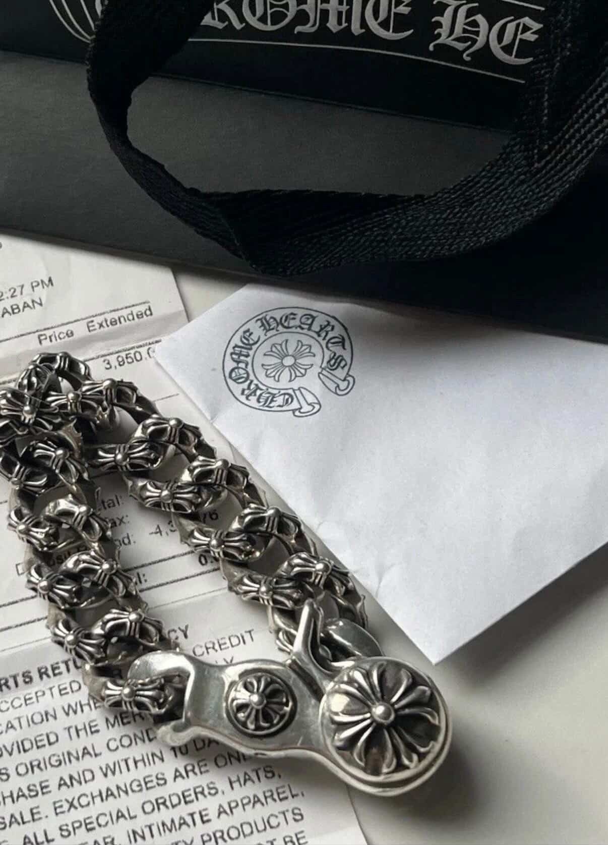 Chrome Hearts Chrome Hearts 12 link cuban chain Size ONE SIZE - 6 Thumbnail