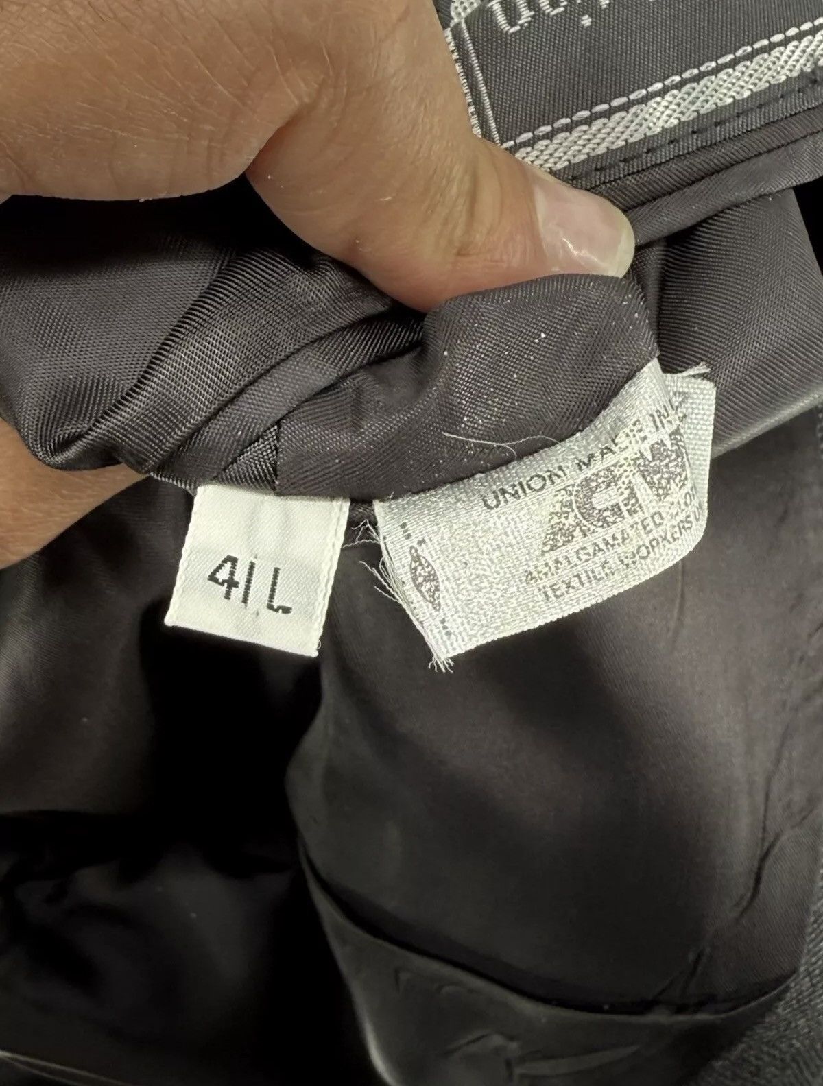 Christian Dior Monsieur Vintage 90s Christian Dior Monsieur Blazer Grey Mens 41L Size 40L - 8 Thumbnail