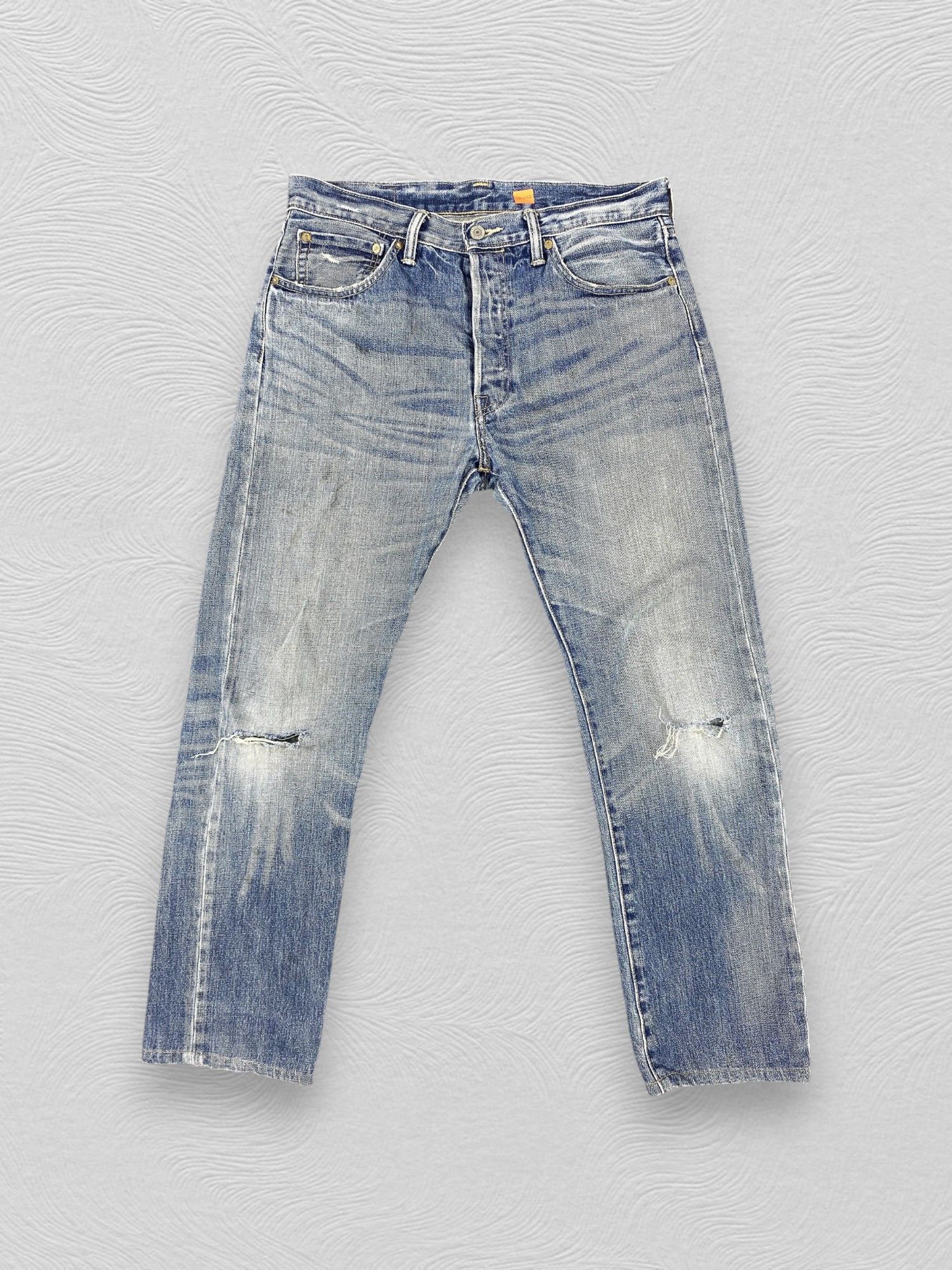 Levi's Blue Vintage Levi's 501 Jeans 34x30 Denim -JN1155 Size US 34 / EU 50 - 1 Thumbnail