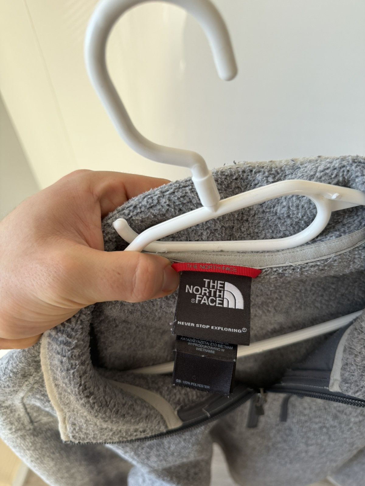 The North Face The North Face Mens 1/3 Zip Polar Sweater Size US M / EU 48-50 / 2 - 11 Thumbnail