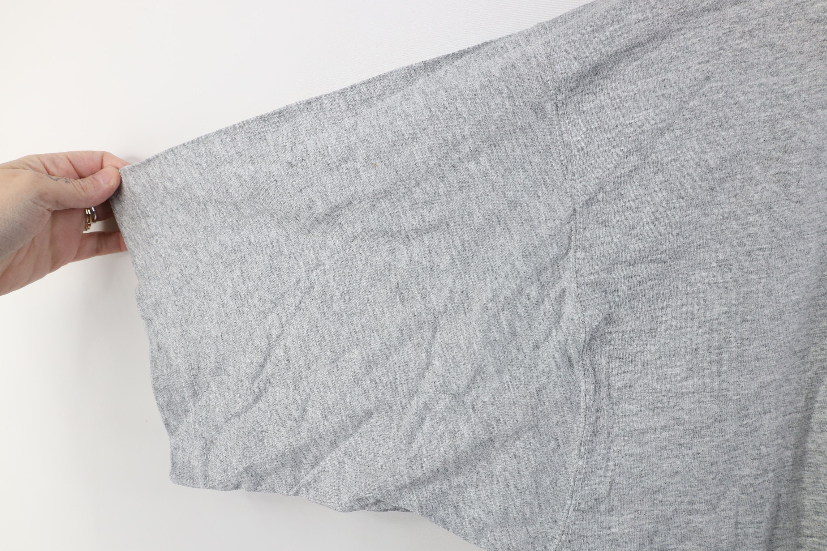 Vintage Deadstock Vintage 90s Streetwear Pocket T-Shirt Gray USA Size US XXL / EU 58 / 5 - 9 Thumbnail