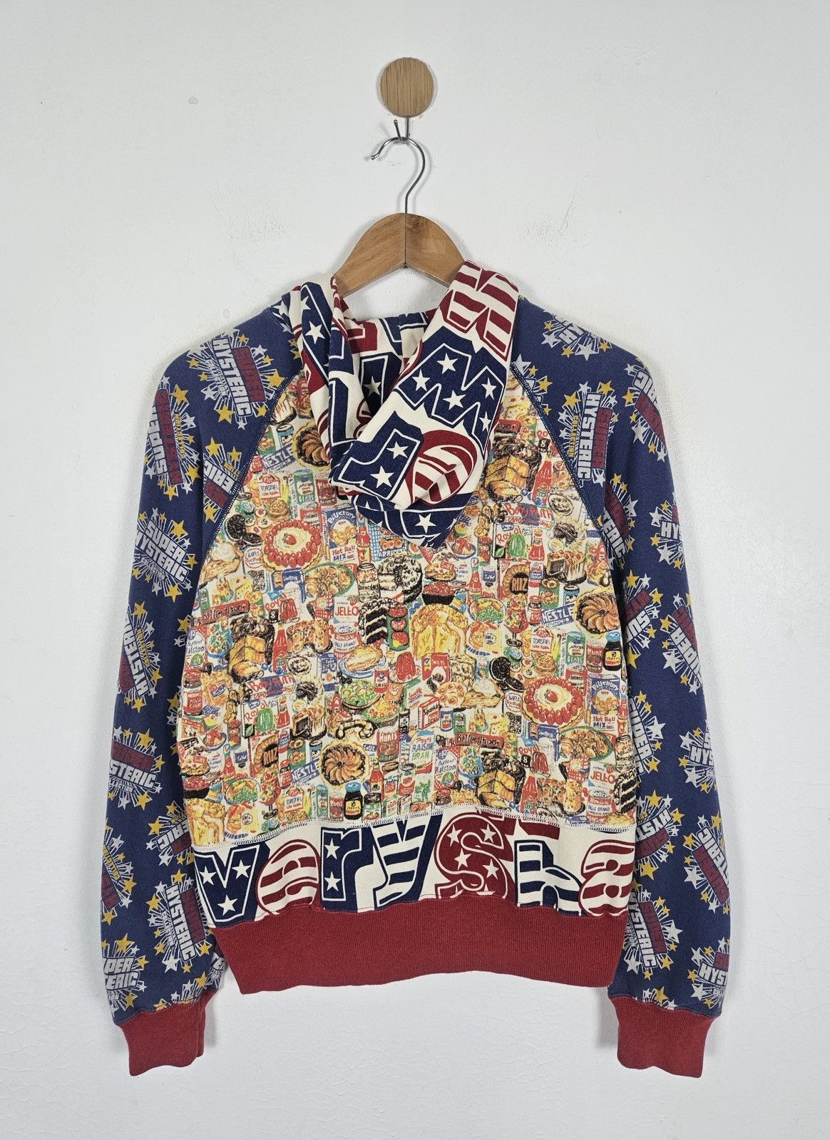 Hysteric Glamour Hysterical Glamour all over logo hoodie sweater Size S / US 4 / IT 40 - 2 Thumbnail