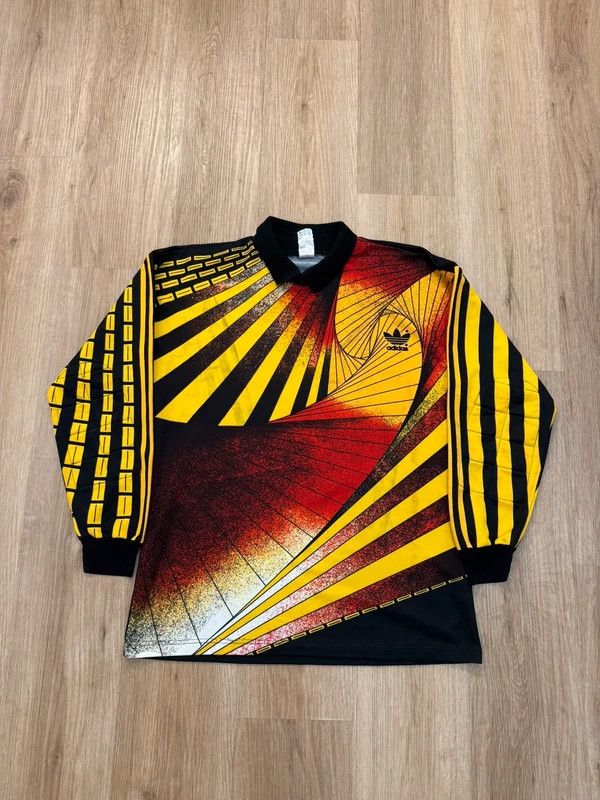 Adidas Adidas Vintage 1992/93 90s GK Germany Goalkeeper Jersey M Size US M / EU 48-50 / 2 - 1 Thumbnail