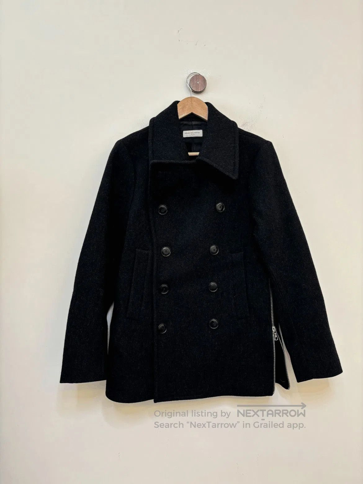Dries Van Noten Sz 48 Dries Van Noten Double Button Wool Jacket. Size US M / EU 48-50 / 2 - 1 Thumbnail