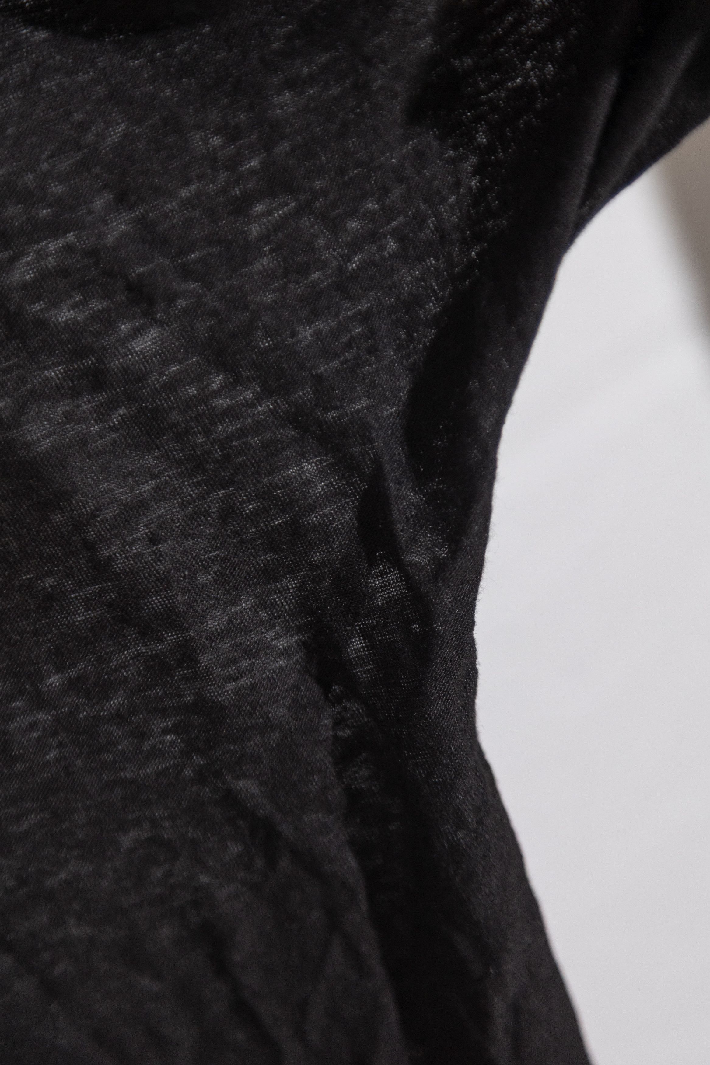 Boris Bidjan Saberi Sheer Asymmetric Long T-Shirt Size US S / EU 44-46 / 1 - 14 Thumbnail