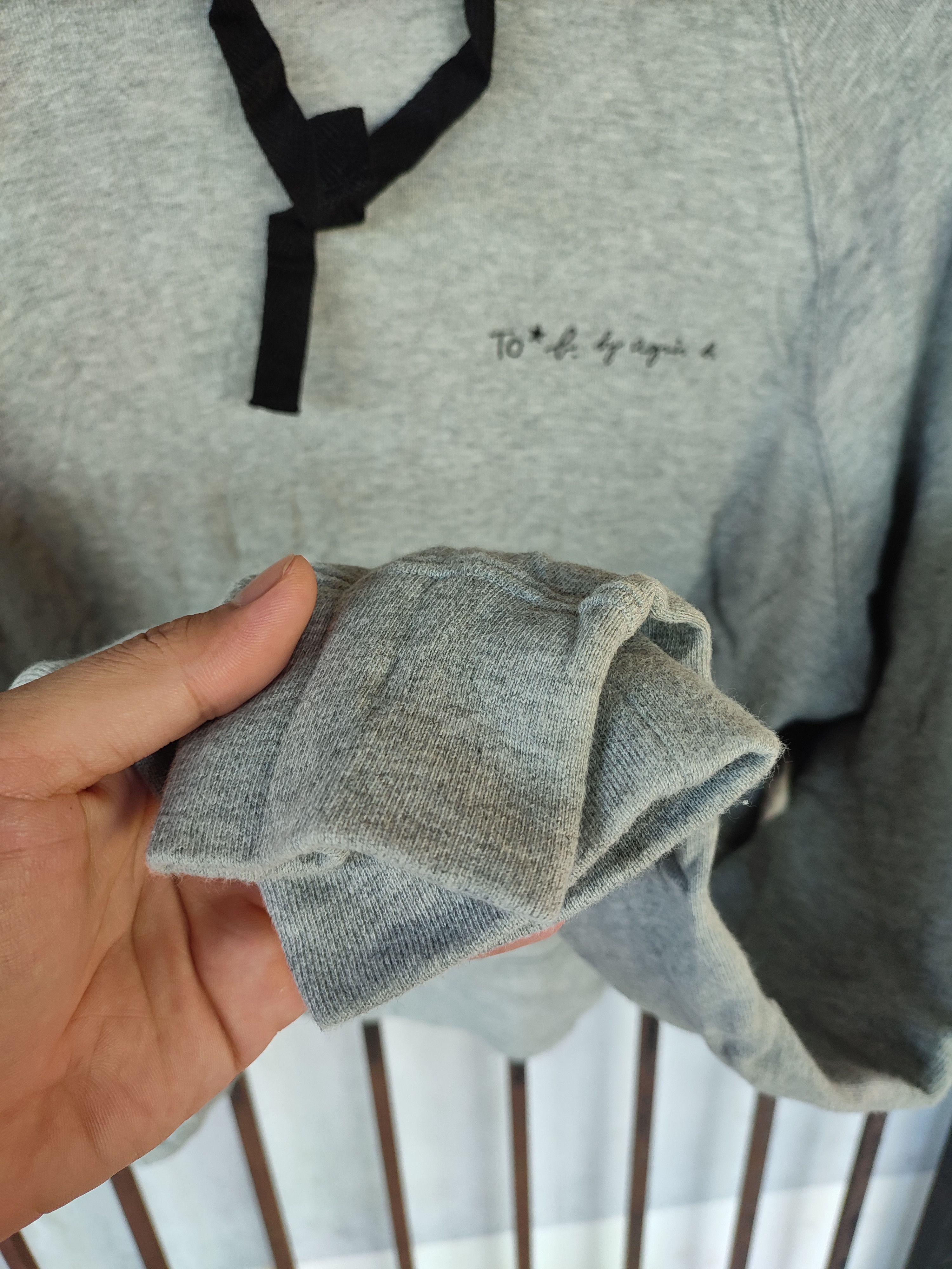 agnes b. 💥 Rare 💥 Agnes B. Crop Top Hoodies Size US S / EU 44-46 / 1 - 5 Thumbnail