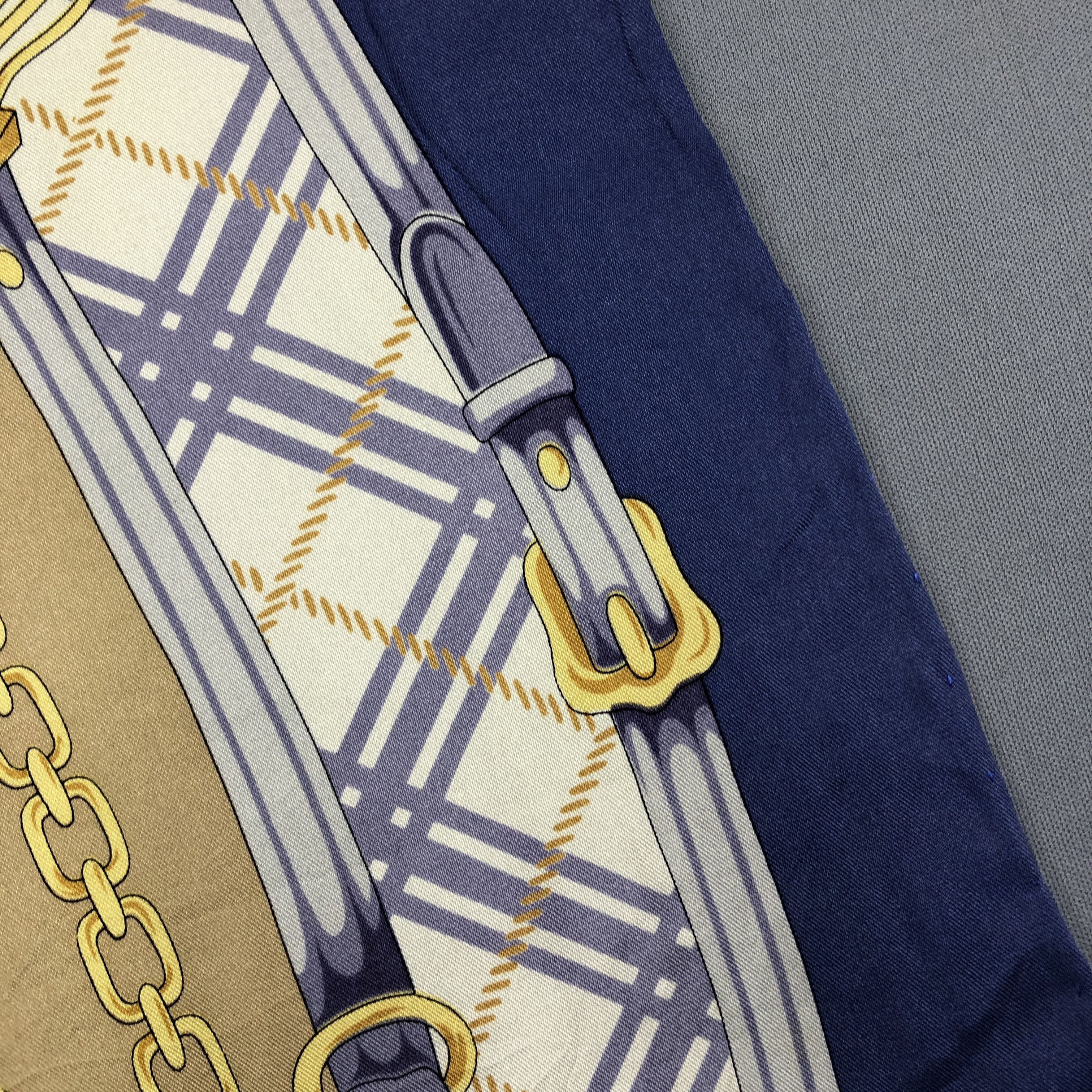 Japanese Brand Vintage SILK Scarf Twill Stole Wraps Scarves Size ONE SIZE - 9 Thumbnail